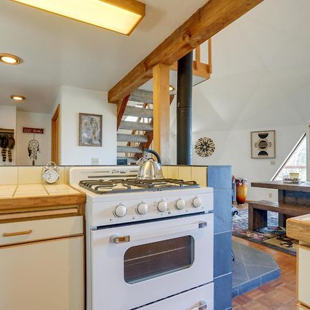 Off-Grid Nevada City Geodesic Dome House With Views! Exterior photo
